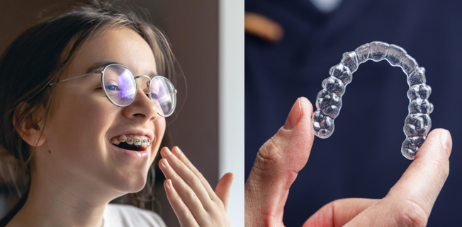 Invisalign y Brackets